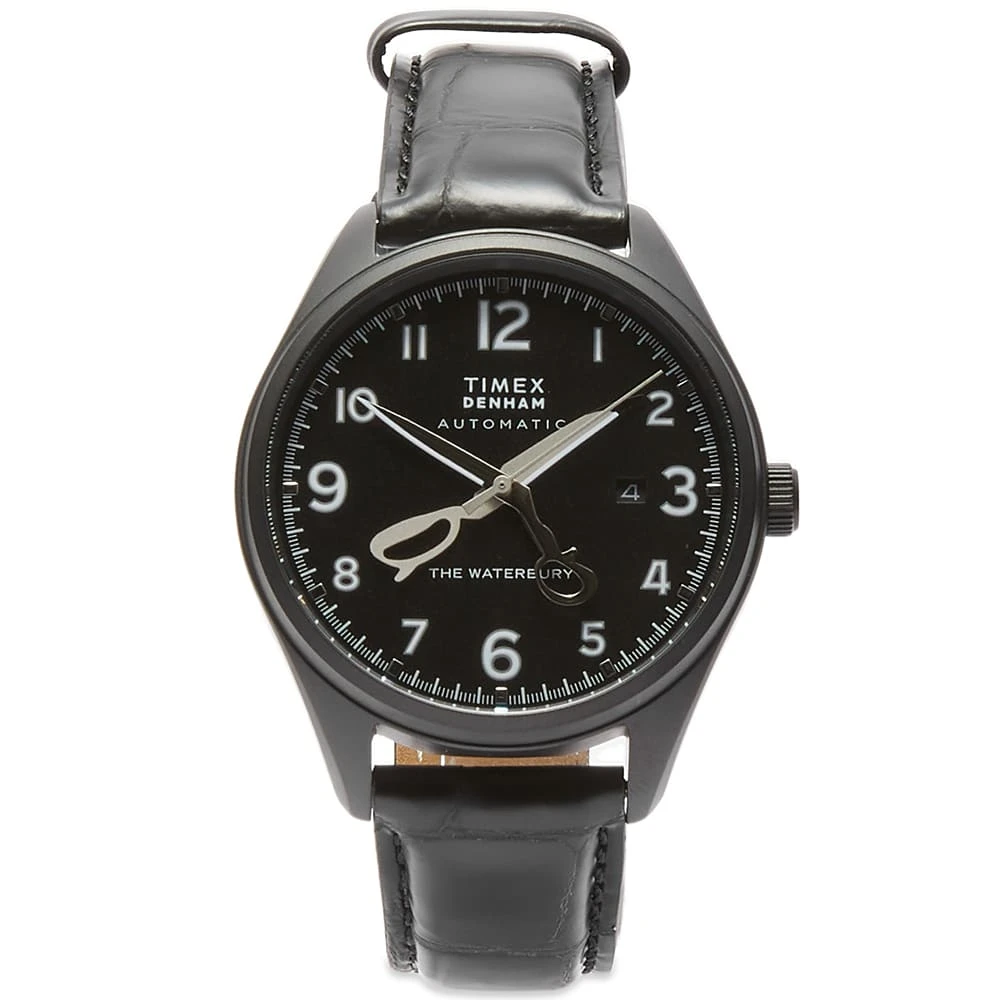 Timex X Denham Waterbury Traditional Automatic 42mm Watch 3 Timex X Denham Waterbury Traditional Automatic 42mm Watch