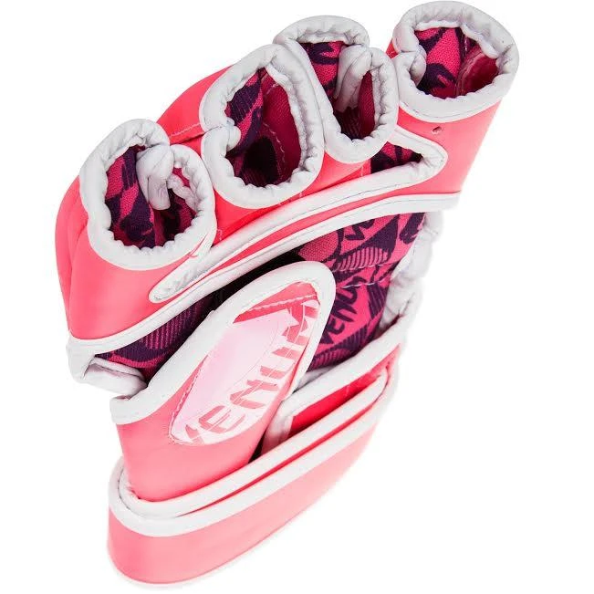 Venum Undisputed 2.0 MMA Gloves - Pink/White 6 Venum Undisputed 2.0 MMA Gloves - Pink/White - Image 4