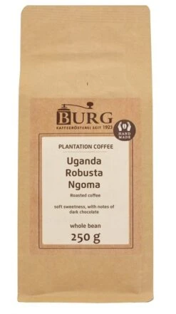 Burg Uganda Robusta Ngoma 250 G Coffee Beans