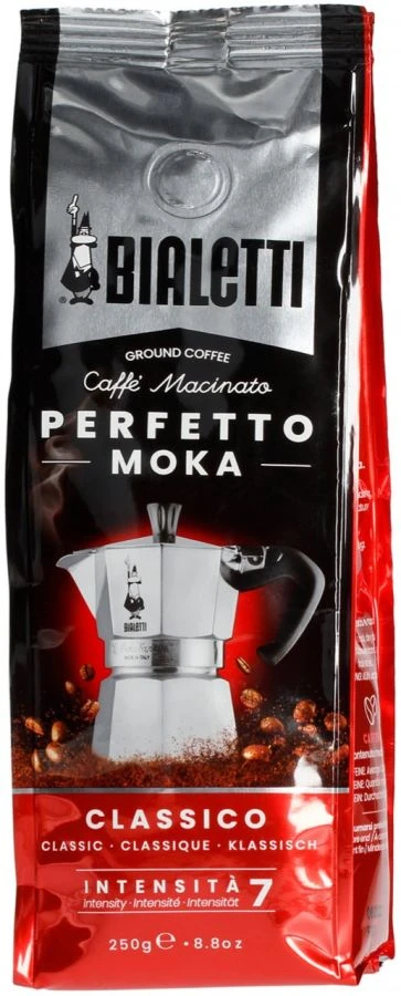 Bialetti Perfetto Moka Classico Ground Coffee 250 G 3 Bialetti Perfetto Moka Classico Ground Coffee 250 G