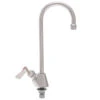 Fisher 58130 Deck Mounted Stainless Steel Faucet With 3 1/2" Swivel Gooseneck Nozzle, 2.2 GPM Aerator, And Lever Handle 2 Fisher 58130 Deck Mounted Stainless Steel Faucet With 3 1/2" Swivel Gooseneck Nozzle, 2.2 GPM Aerator, And Lever Handle -Venum Shop 1460606