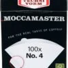 Moccamaster Paper Filter No 4, 100 Pcs 1 Moccamaster Paper Filter No 4, 100 Pcs -Venum Shop 1653