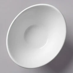 Acopa 7 Oz. Bright White Oval Porcelain Coupe Bowl - 36/Case 9 Acopa 7 Oz. Bright White Oval Porcelain Coupe Bowl - 36/Case -Venum Shop 1748512