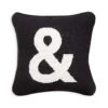 Jonathan Adler - '&' Needlepoint Pillow 17x17cm