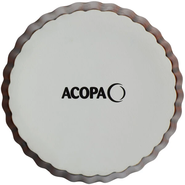 Acopa Keystone 6 Oz. Chestnut Stoneware Souffle / Creme Brulee Dish - 6/Case 5 Acopa Keystone 6 Oz. Chestnut Stoneware Souffle / Creme Brulee Dish - 6/Case - Image 3