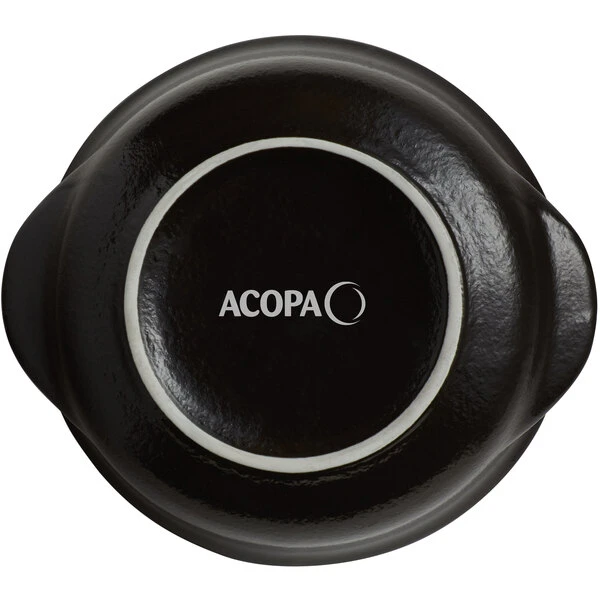 Acopa Keystone 13 Oz. Caldera Stoneware Onion Soup Crock - 24/Case 5 Acopa Keystone 13 Oz. Caldera Stoneware Onion Soup Crock - 24/Case - Image 3