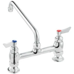 Waterloo Deck-Mounted Faucet With 8" Centers And 10" Swing Spout -Venum Shop 2183909