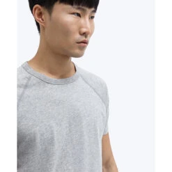 Men's Raglan T-Shirt -Venum Shop 24922098 LIGHT HEATHER GREY 3 3
