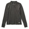 Vuori Women's Long Sleeve Lux Performance Top -Venum Shop 25572629 CHARCOAL 3