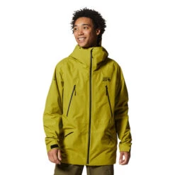 Mountain Hardwear Men's Sky Ridge™ GORE-TEX® Jacket -Venum Shop 25646720 LIME GREEN 3