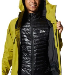 Mountain Hardwear Men's Sky Ridge™ GORE-TEX® Jacket -Venum Shop 25646720 LIME GREEN 3 2