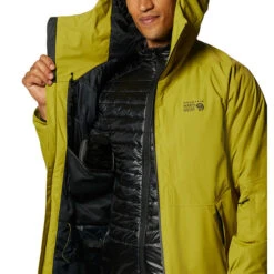 Mountain Hardwear Men's Firefall/2™ Insulated Jacket -Venum Shop 25647306 LIME GREEN 3 2