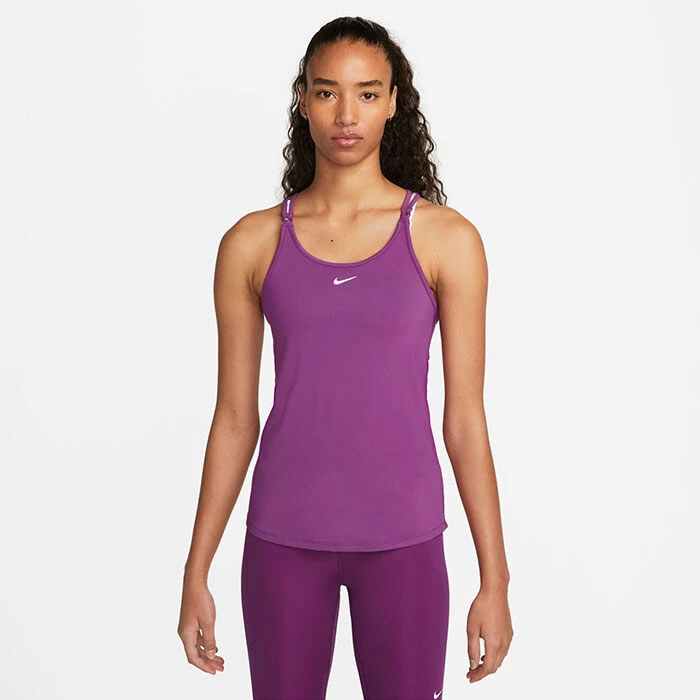 Nike Women's Dri-FIT® One Luxe Slim Fit Strappy Tank Top 3 Nike Women's Dri-FIT® One Luxe Slim Fit Strappy Tank Top