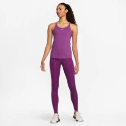 Nike Women's Dri-FIT® One Luxe Slim Fit Strappy Tank Top 14 Nike Women's Dri-FIT® One Luxe Slim Fit Strappy Tank Top -Venum Shop 25647637 PURPLE 3 3