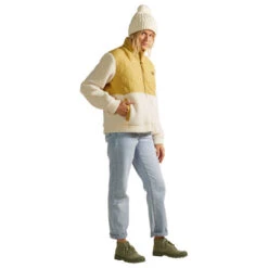 Billabong Women's A/Div Hidden Trails Zip-Up Fleece Jacket -Venum Shop 25729476 MUSTARD 3 3