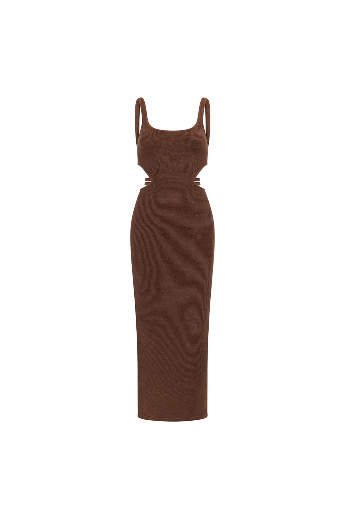 London Knit Dress - Chocolate 8 London Knit Dress - Chocolate - Image 6