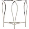 Calista Metal Round Accent Table Home -Venum Shop 3050033998 RLLD 1