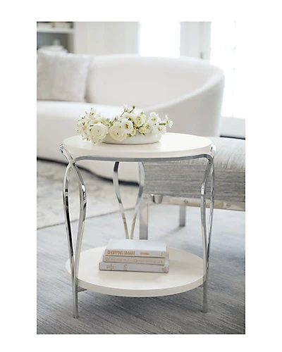 Calista Metal Round Accent Table Home 4 Calista Metal Round Accent Table Home - Image 2
