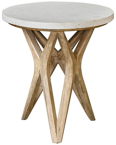 Marnie Limestone Side Table Home 3 Marnie Limestone Side Table Home