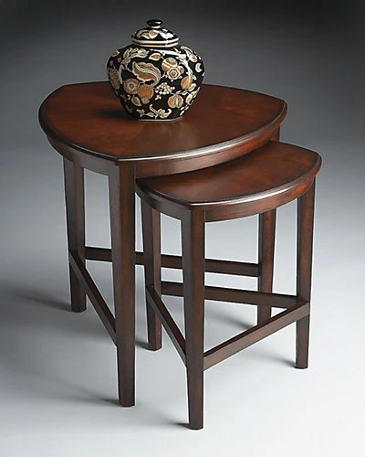 Finnegan Chocolate Nesting Tables Home 3 Finnegan Chocolate Nesting Tables Home