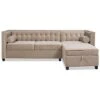 100in Tuxedo Sectional With Reversible Chaise & Storage -Venum Shop 3050333874 RLLD 1
