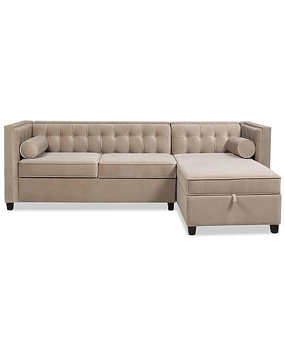 100in Tuxedo Sectional With Reversible Chaise & Storage 3 100in Tuxedo Sectional With Reversible Chaise & Storage