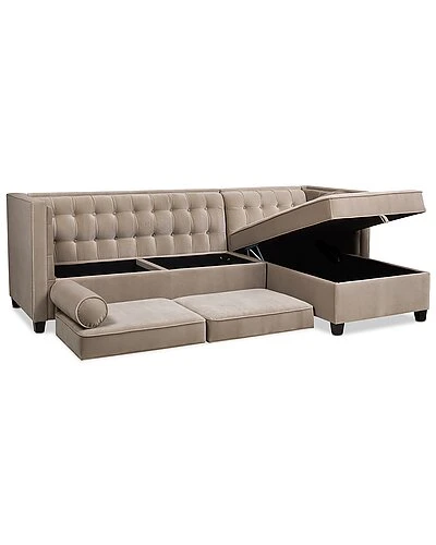 100in Tuxedo Sectional With Reversible Chaise & Storage 6 100in Tuxedo Sectional With Reversible Chaise & Storage - Image 4