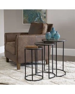 Erik Metal Nesting Tables, S/3 Home 5 Erik Metal Nesting Tables, S/3 Home -Venum Shop 3050573256 RLLD 2