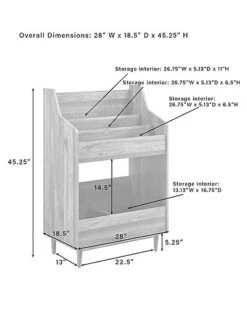 Crosley Liam Record Storage Stand Home 7 Crosley Liam Record Storage Stand Home -Venum Shop 3050703161 RLLD 3