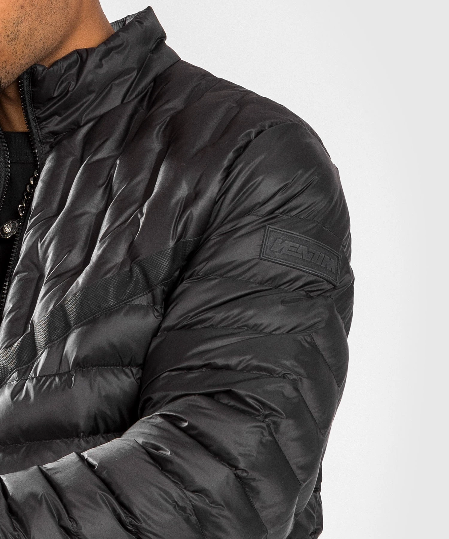 Venum Elite Light Down Jacket - Black 9 Venum Elite Light Down Jacket - Black - Image 7