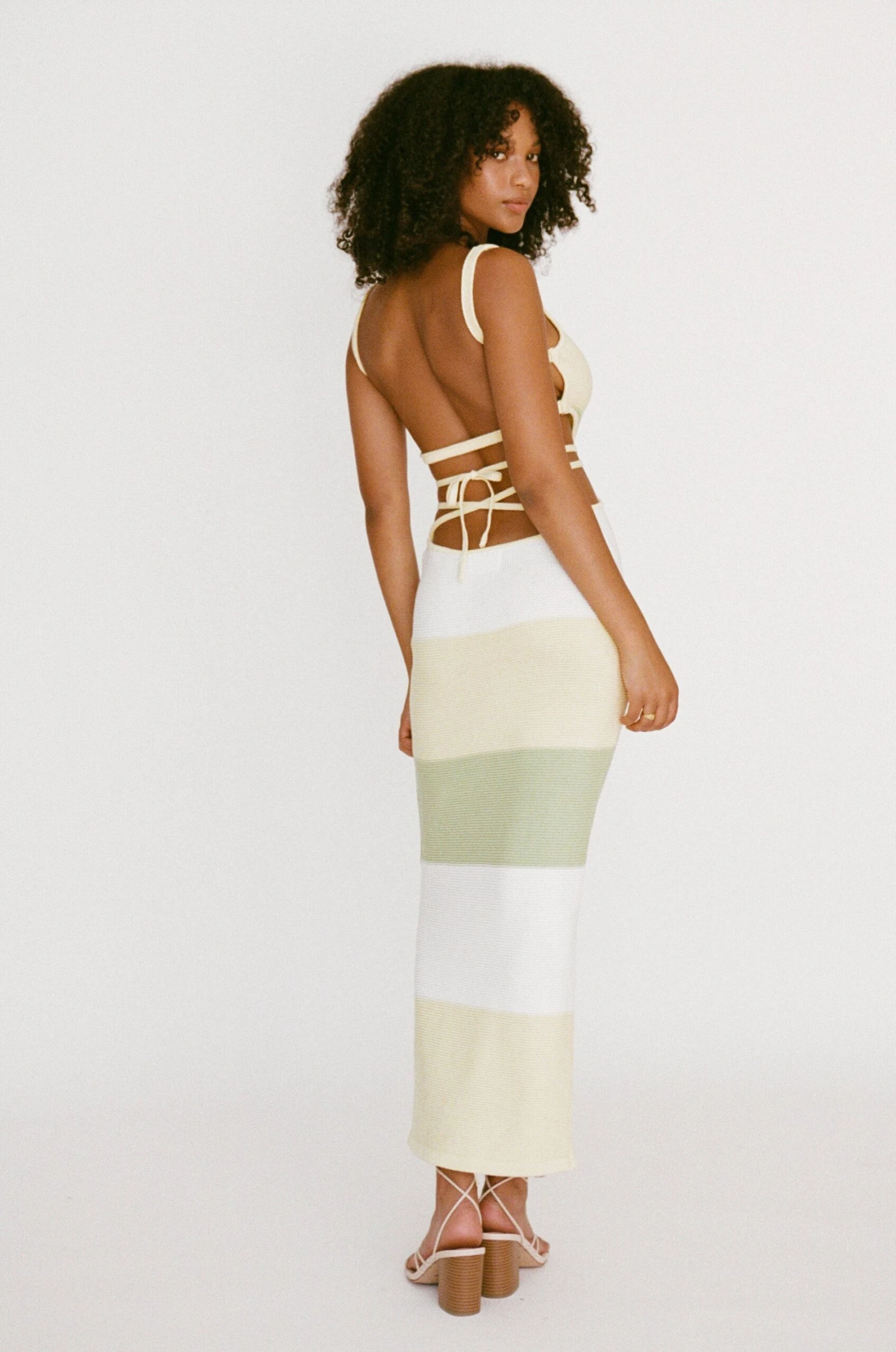 London Knit Dress - Citrus 14 London Knit Dress - Citrus - Image 12