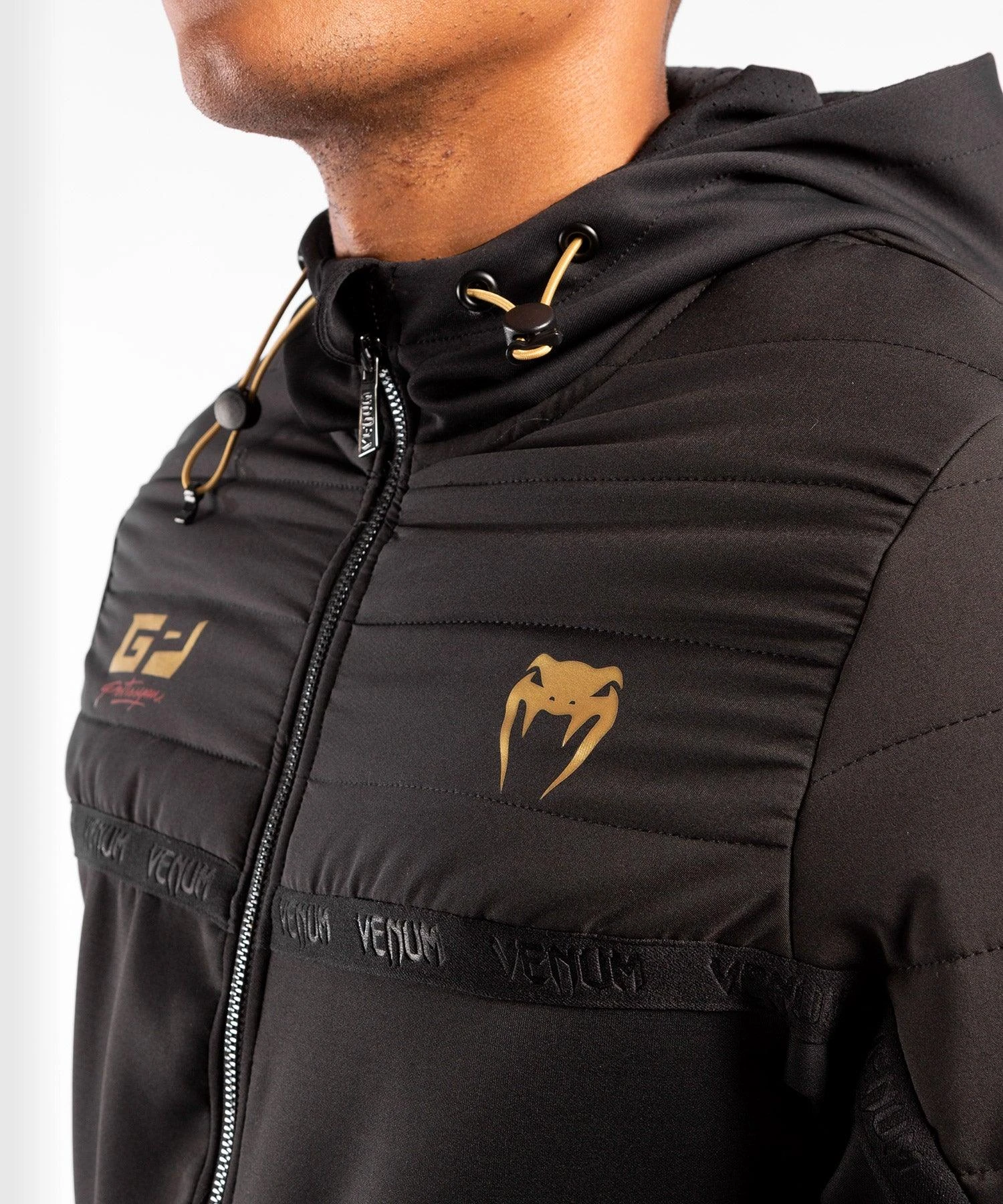 Venum Petrosyan 2.0 Hoodie - Black/Gold - Image 3