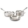 All-Clad D5 Brushed Stainless Steel Cookware Set | 5-Piece 2 All-Clad D5 Brushed Stainless Steel Cookware Set | 5-Piece -Venum Shop 5pc