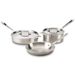 All-Clad D5 Brushed Stainless Steel Cookware Set | 5-Piece