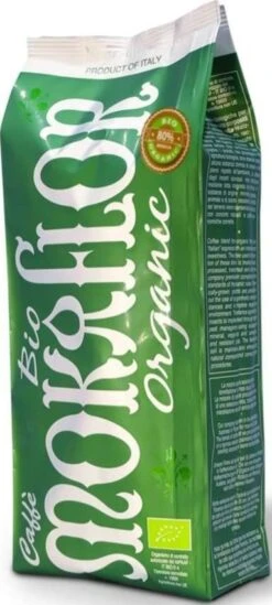 Mokaflor Bio Organic 80 % Arabica 1 Kg Coffee Beans