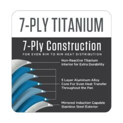 Viking Titanium 7 Ply Mirror 10-Piece Cookware Set -Venum Shop 7 ply titanium ply illustration 01