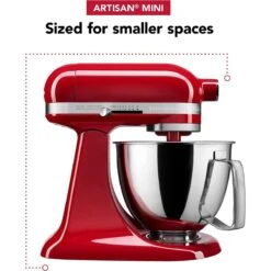 KitchenAid 3.5-Quart Artisan Mini Plus Tilt-Head Stand Mixer | Empire Red -Venum Shop 71ol9lwfxvl. ac sl1500