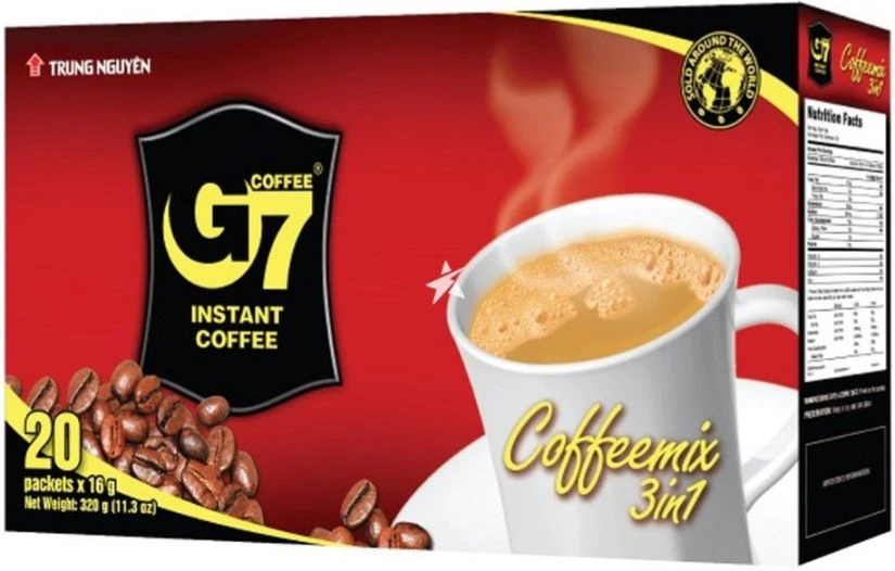 Trung Nguyen G7 Gourmet Instant Coffee 3 In 1, 20 Sachets 3 Trung Nguyen G7 Gourmet Instant Coffee 3 In 1, 20 Sachets
