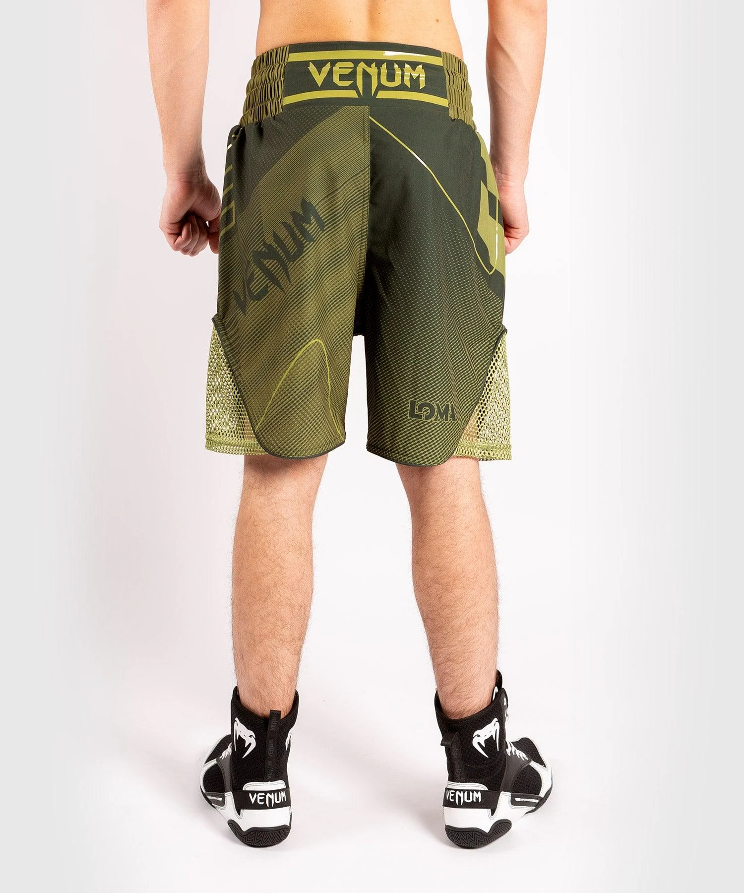 Venum Loma Commando Boxing Shorts - Khaki 3 Venum Loma Commando Boxing Shorts - Khaki - Image 2