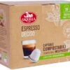 Saquella Espresso Deciso Compostable Nespresso-Compatible Coffee Capsules 50 Pcs -Venum Shop 8963 16f386014e0f2942a0f8edb2a9451a3a