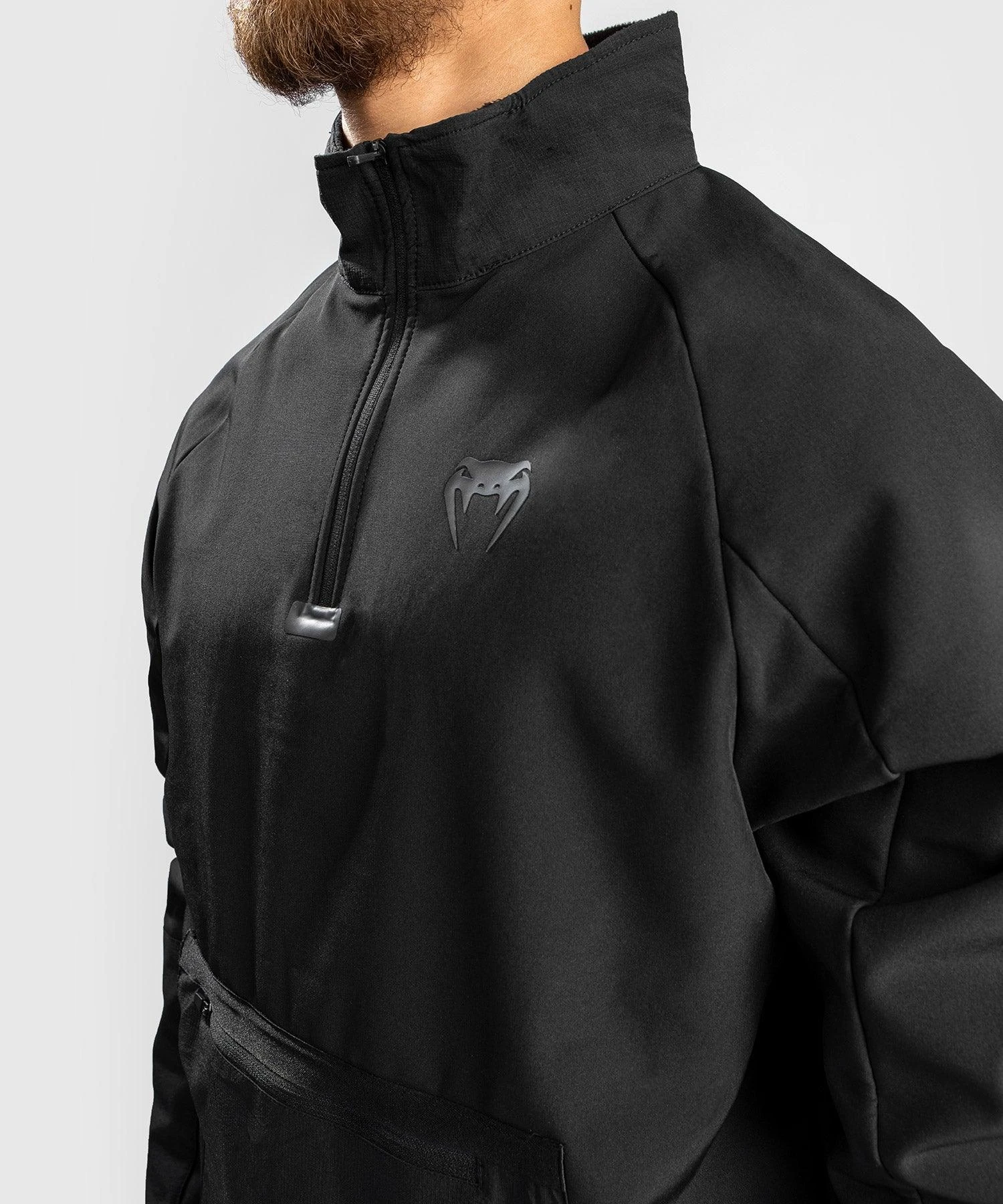 Venum Altitude Half-Zip Sweater - Black 5 Venum Altitude Half-Zip Sweater - Black - Image 3