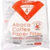 CAFEC ABACA Cone-Shaped Filter Paper 4 Cup, White 100 Pcs 1 CAFEC ABACA Cone-Shaped Filter Paper 4 Cup, White 100 Pcs -Venum Shop 9115 6622db67f0f922d92e16fd7e7774ea14