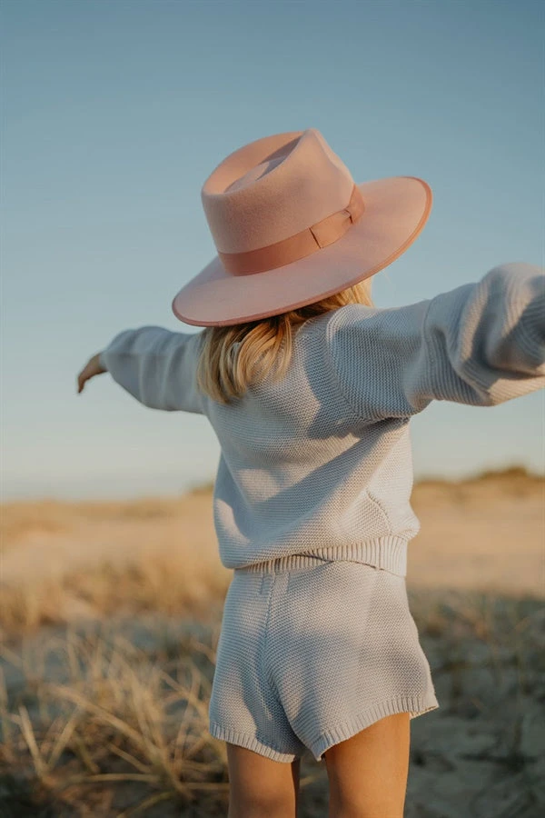 Violet Mini Knit Shorts 2 Violet Mini Knit Shorts