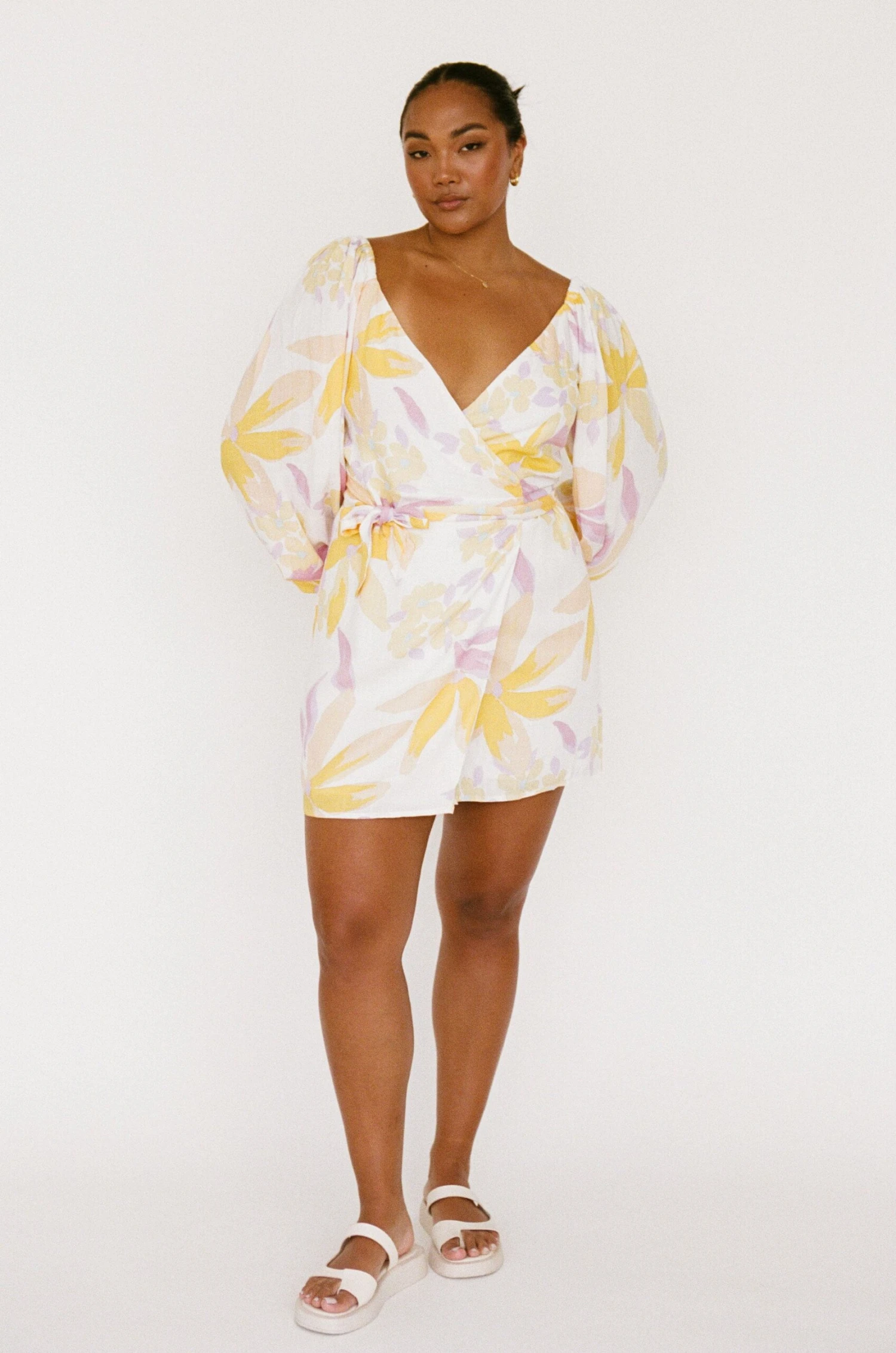 Kona Wrap Dress - Paradise Floral 10 Kona Wrap Dress - Paradise Floral - Image 8