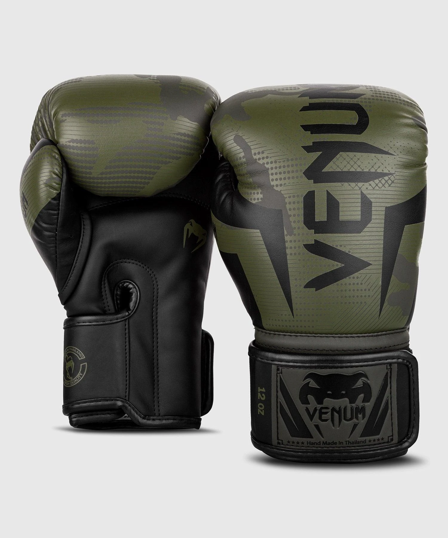 Venum Elite Boxing Gloves - Khaki Camo 7 Venum Elite Boxing Gloves - Khaki Camo - Image 5