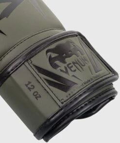 Venum Elite Boxing Gloves - Khaki/Black 11 Venum Elite Boxing Gloves - Khaki/Black -Venum Shop BG ELITE KHAKI BLACK HD 03