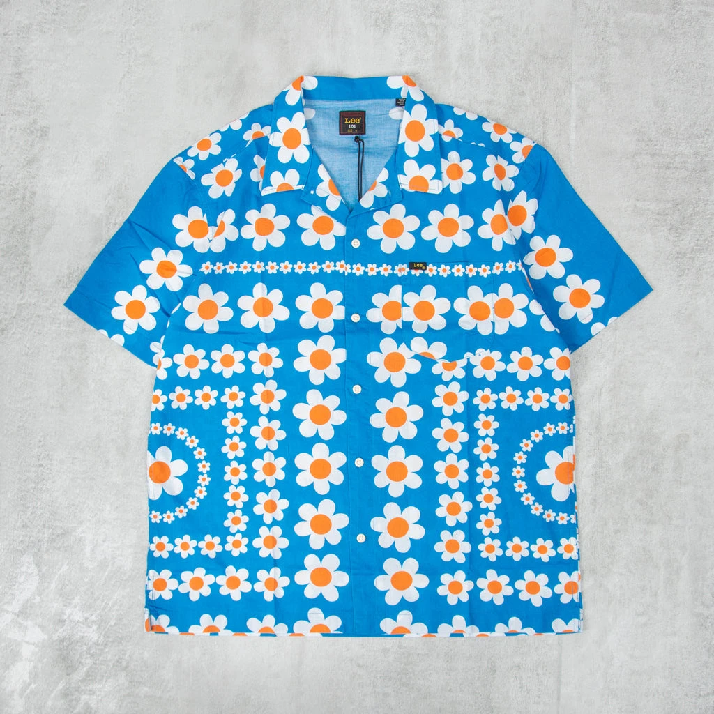 Lee 101 Resort S/S Shirt - Orange Crush 3 Lee 101 Resort S/S Shirt - Orange Crush