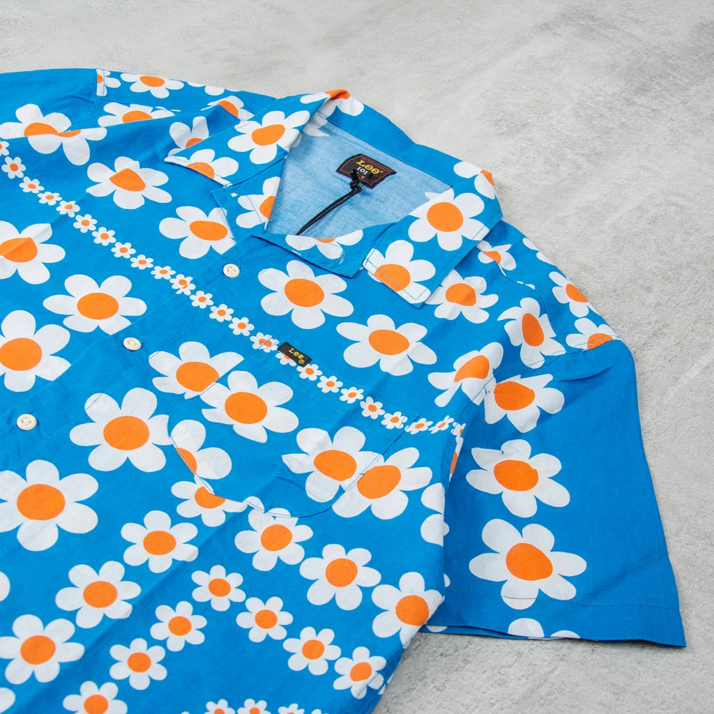 Lee 101 Resort S/S Shirt - Orange Crush 4 Lee 101 Resort S/S Shirt - Orange Crush - Image 2