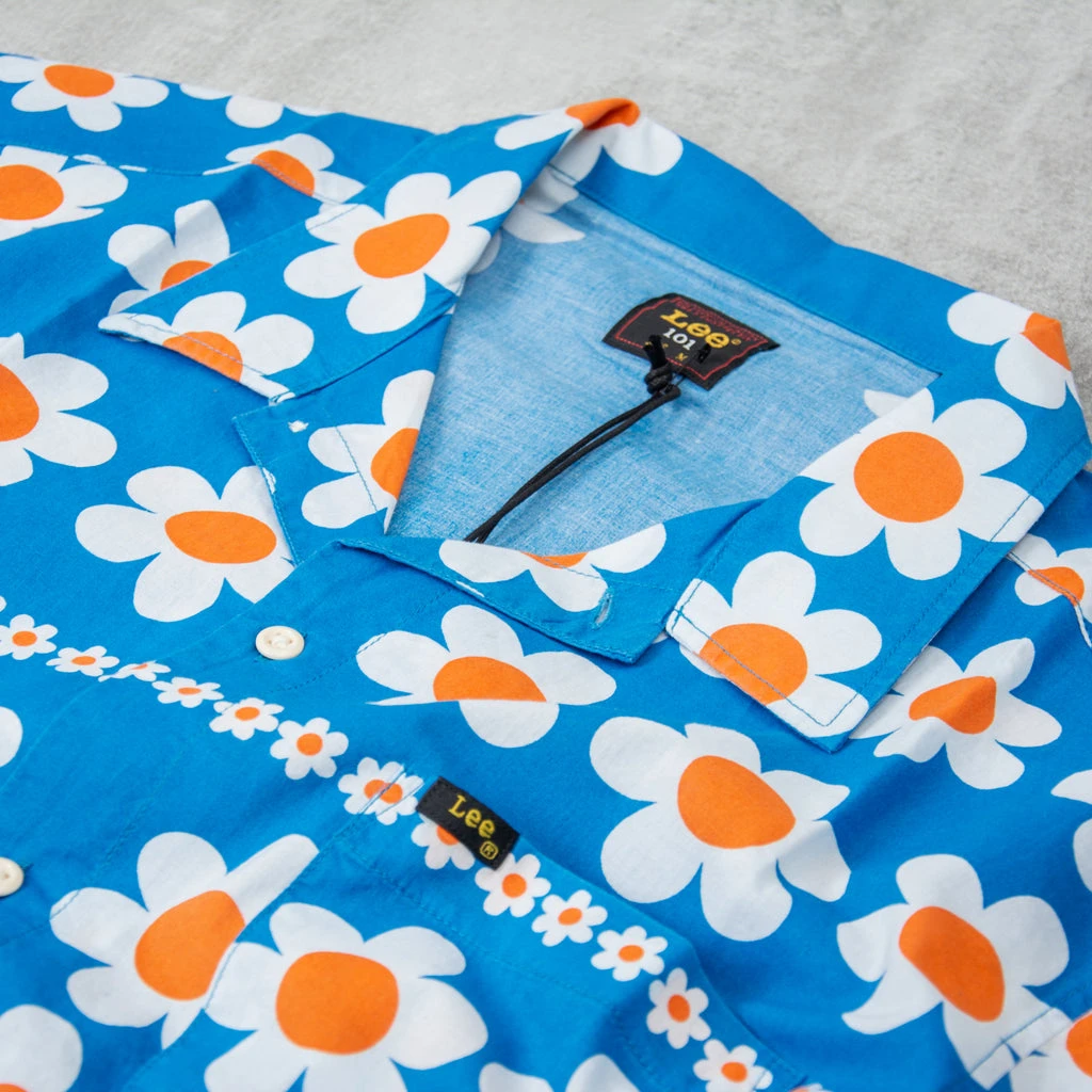 Lee 101 Resort S/S Shirt - Orange Crush 5 Lee 101 Resort S/S Shirt - Orange Crush - Image 3