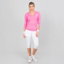 Bidi Badu Ariana Women 3/4 Sleeves - Navy-Pink 27 Bidi Badu Ariana Women 3/4 Sleeves - Navy-Pink -Venum Shop W224013193 PK 1 0ee48022 3542 4e3d b2af 0b2c5f9e4ee0